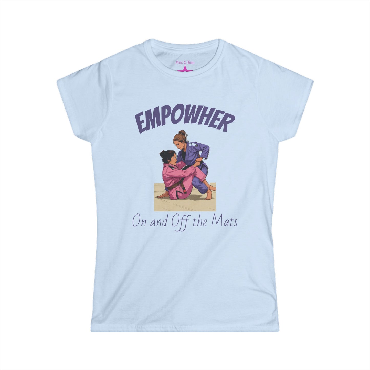 EmpowHer Jiu-Jitsu Tee — "On and Off the Mats" Women's Shirt
