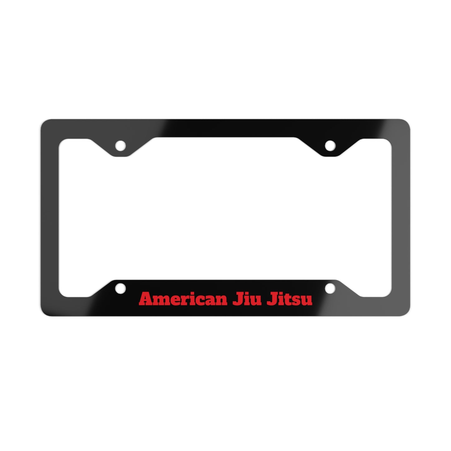 Customizable Metal License Plate Frame for Jiu Jitsu Lovers, Unique Car Accessory, Perfect Gift for Martial Arts Enthusiasts, [...]
