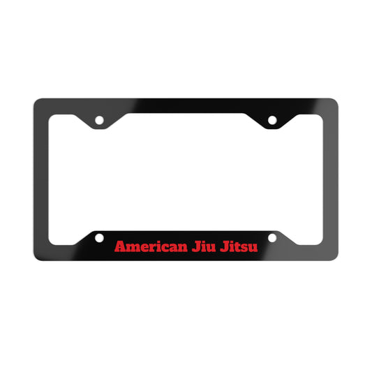Customizable Metal License Plate Frame for Jiu Jitsu Lovers, Unique Car Accessory, Perfect Gift for Martial Arts Enthusiasts, [...]