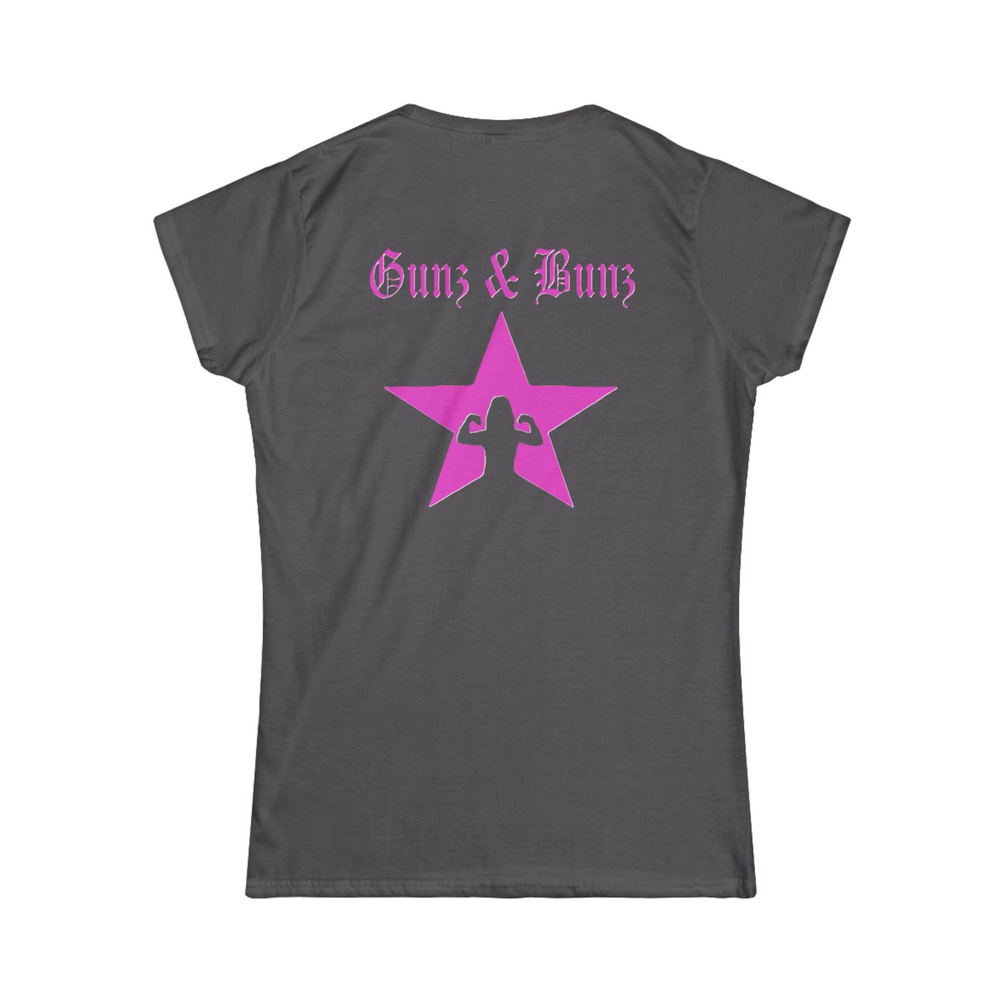 Gunz & Buns Workout Tee for Women - Softstyle Fitness Shirt