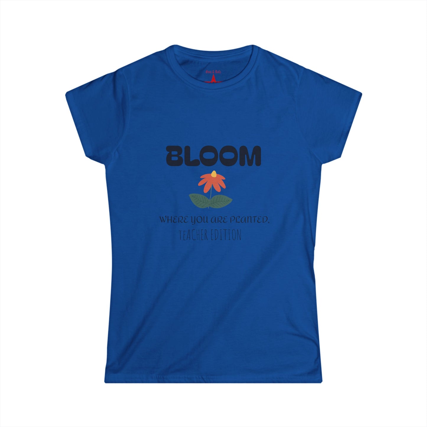 Bloom Women's Tee - Positive Vibes, Nature Lover Gift, Spring Outfit, Everyday Wear, Inspirational Quote Shirt