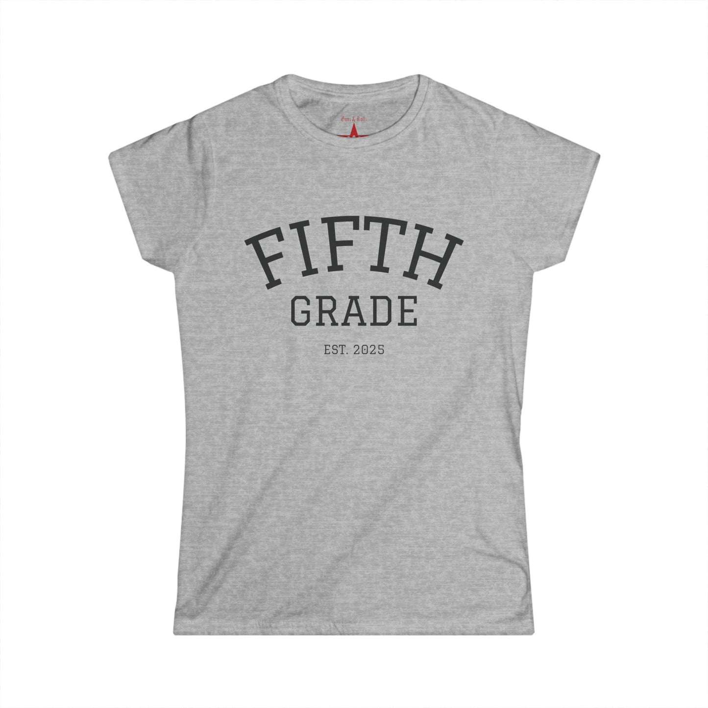Fifth Grade Vintage Tee, Back-to-School Shirt, Teacher Appreciation Gift, Class of 2023 Clothing, Kids' Graduation Outfit