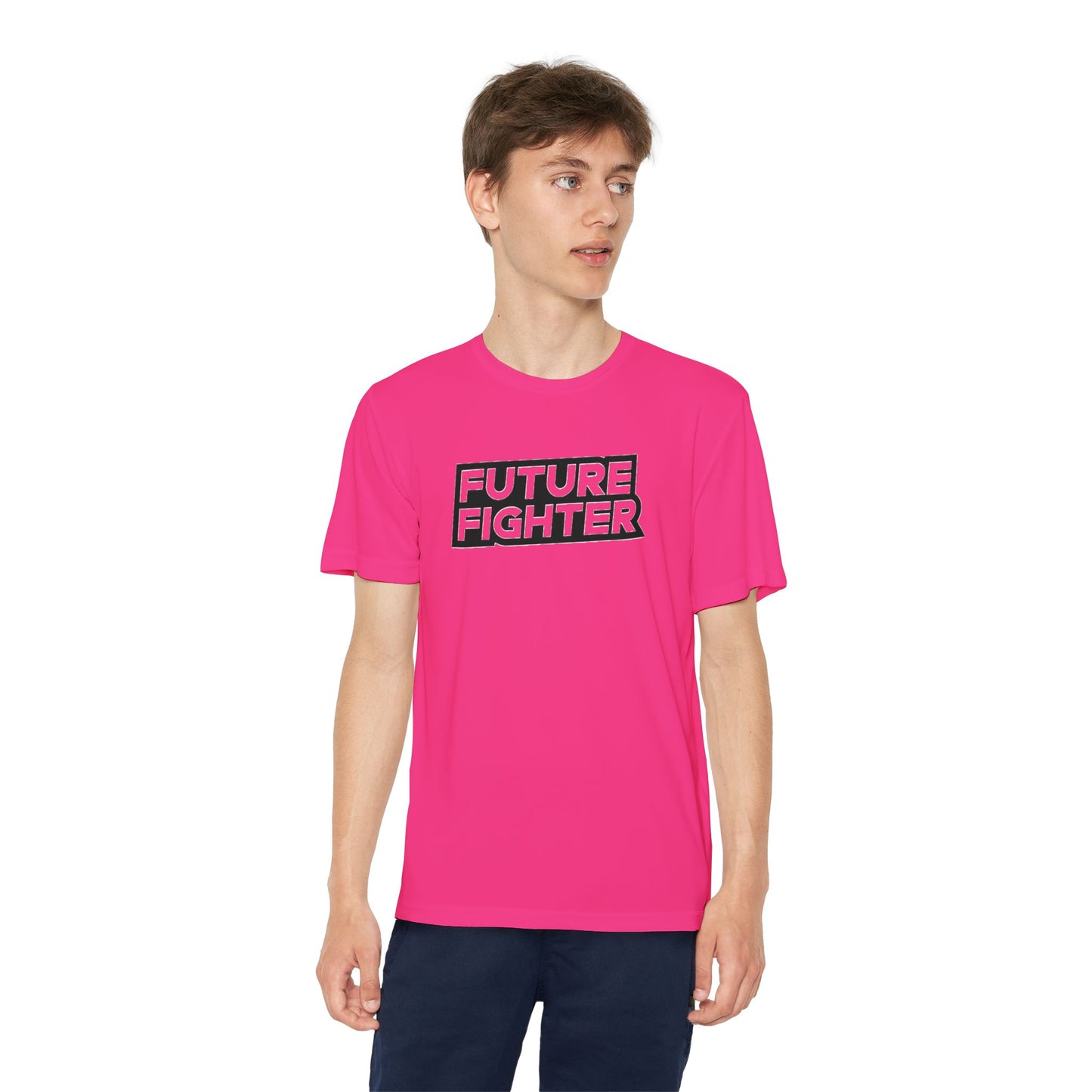 Youth Tee — “Future Fighter” Graphic Shirt for Kids