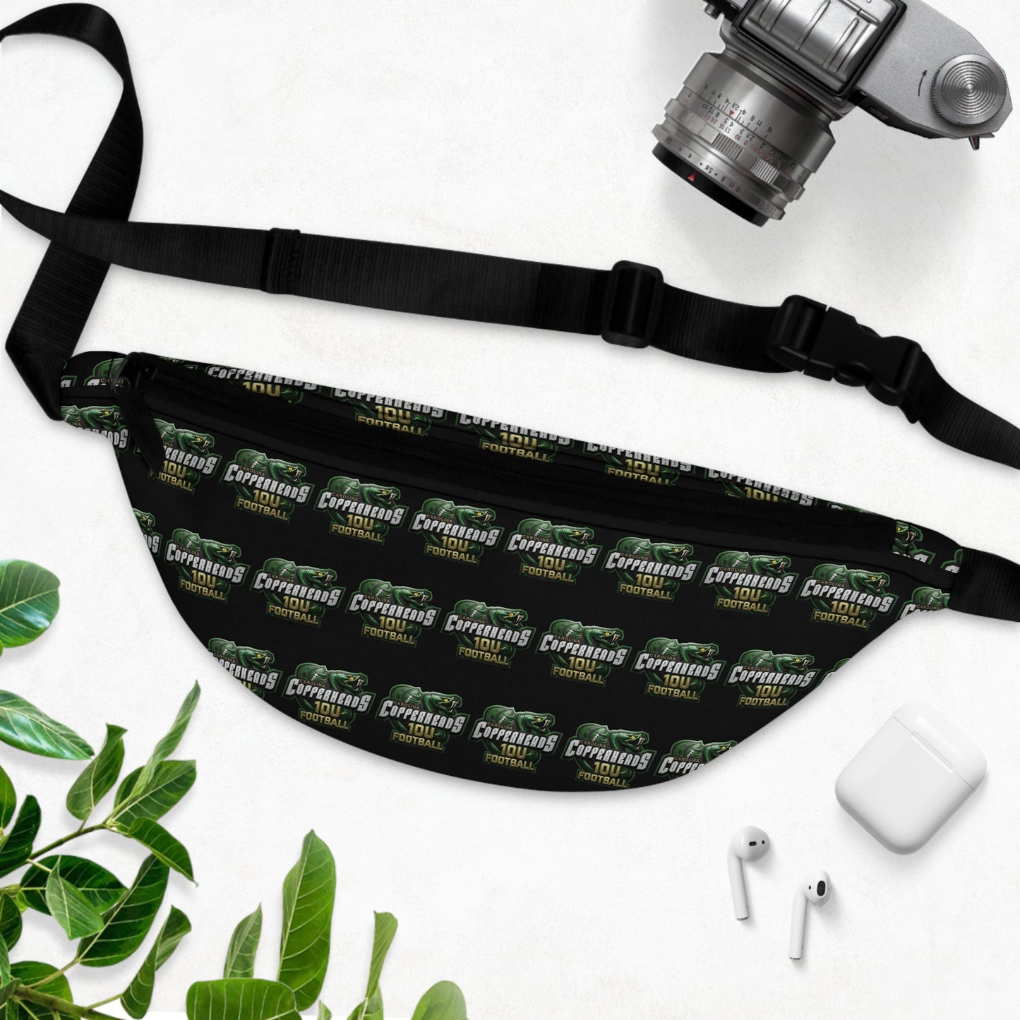 Sporty Copperheads Fanny Pack - Stylish, Practical, Perfect for Festivals, Travel, Outdoor Adventures, and Team Spirit