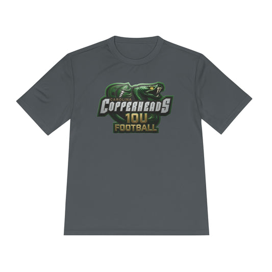 Miller Custom Copperheads Strike Unisex Moisture Wicking Tee - Perfect for Sports, Fitness, Team Events, Outdoor Activities, Gifts