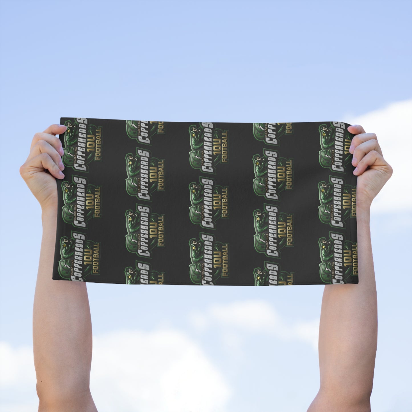 Copperheads Rally Towel, Game Day Towel, Sports Team Towel, Fan Merchandise, School Spirit Towel, Tailgate Accessory