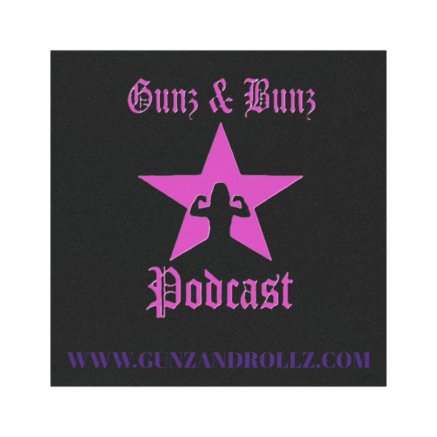 Gunz & Bunz Podcast Car Magnet | Stylish Automotive Decoration