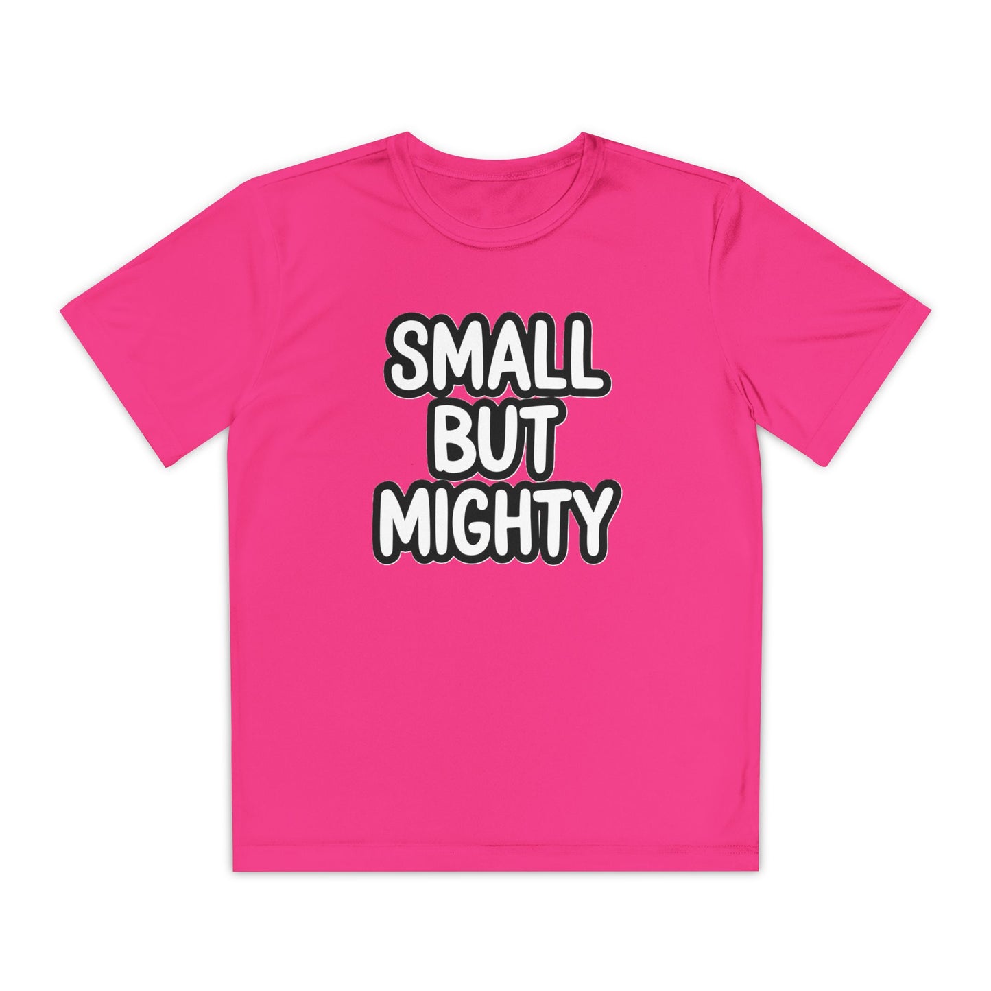 Youth T-Shirt — "Small But Mighty" Motivational Kids Tee