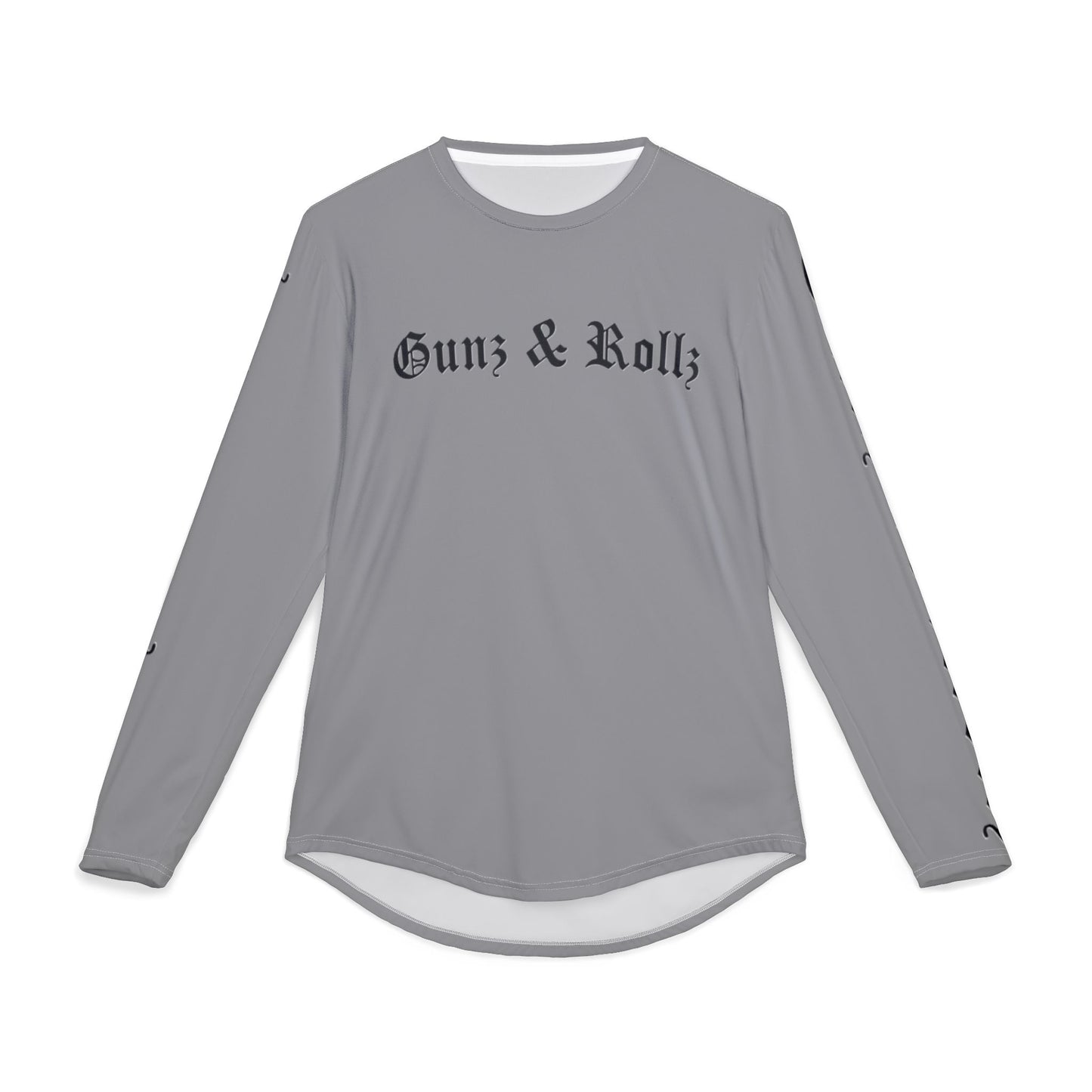 Men’s Gunz & Rollz UV Protection Shirt – Long Sleeve Jiu Jitsu Outdoor Top | Activewear & Fishing Gift