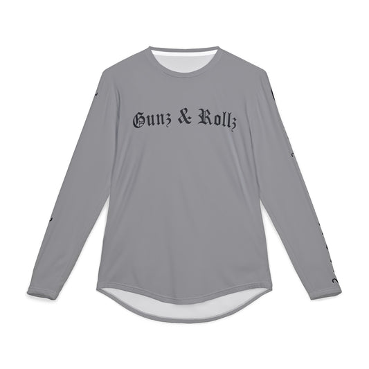 Men’s Gunz & Rollz UV Protection Shirt – Long Sleeve Jiu Jitsu Outdoor Top | Activewear & Fishing Gift