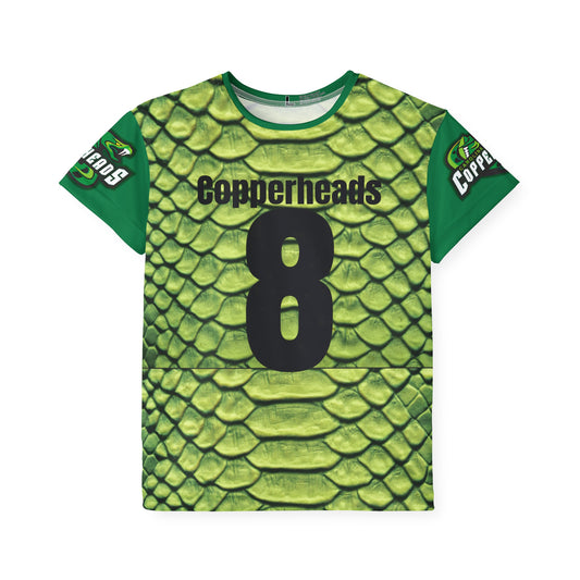 Copy of Kids Copperheads Snake-Scale Sports Jersey — Custom Name & Number (Youth)