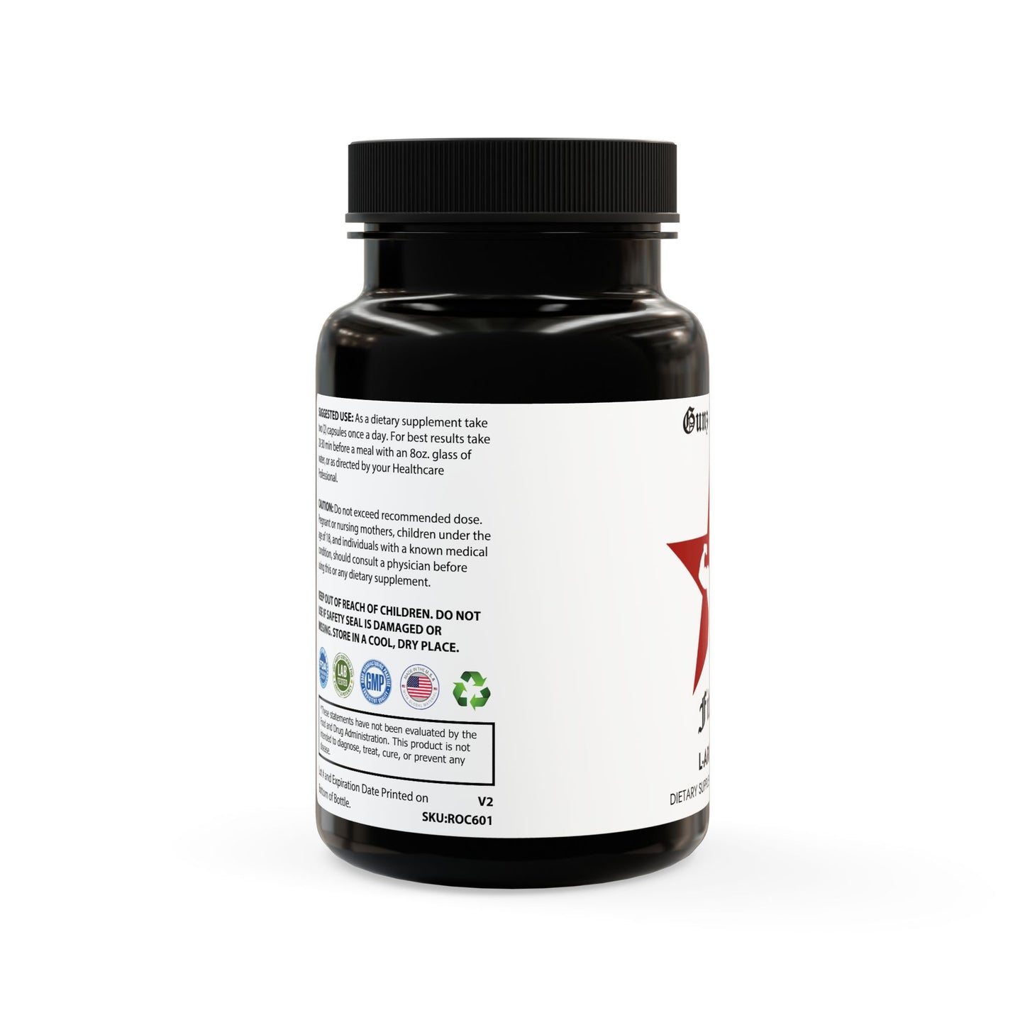 L-Arginine Supplement (60 Capsules)