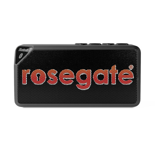 Bluetooth Speaker — 'rosegate' Retro Logo Portable Speaker