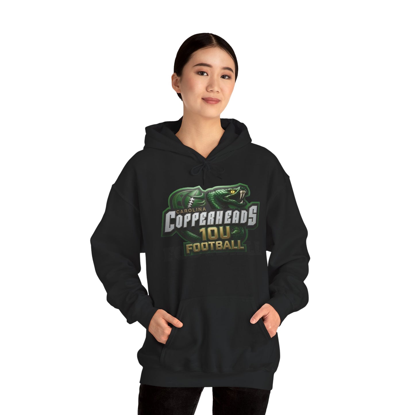 Copperheads Football Hoodie, Unisex Sports Apparel, Team Gear, Stylish Sweatshirt, Perfect for Game Day, Gift for Sports Fans