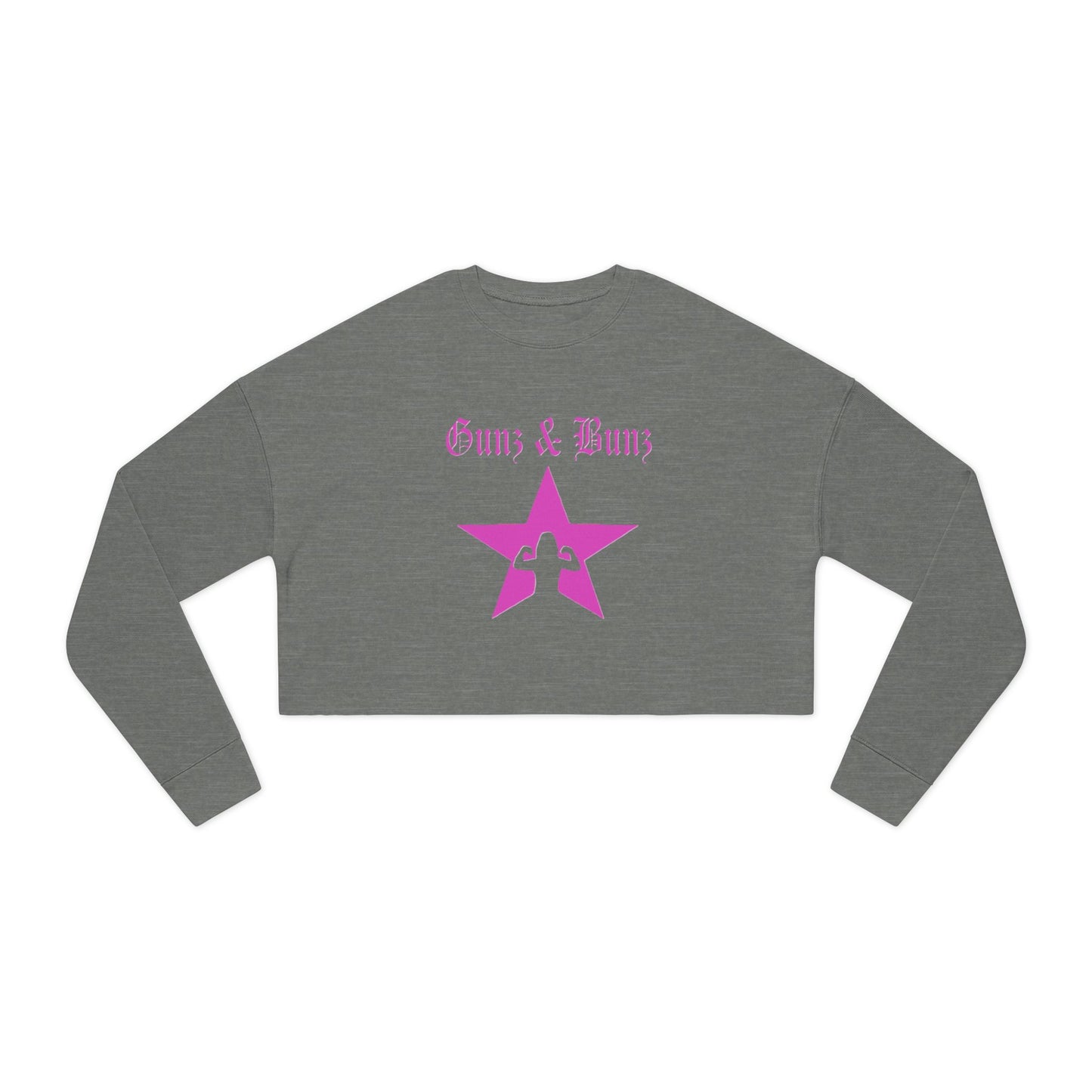 Gunz & Bunz Women's Cropped Sweatshirt - Stylish & Comfy Activewear