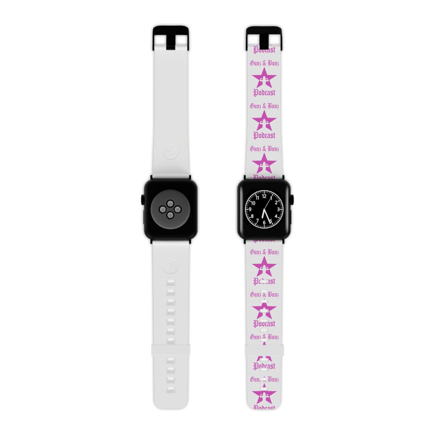 Custom Podcast Watch Band for Apple Watch - Stylish & Fun Design