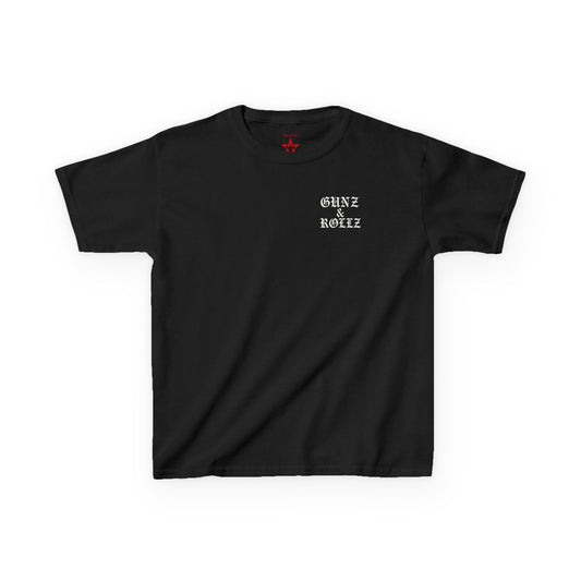 Kids Tee — "Little Warrior" Inspirational Graphic Shirt