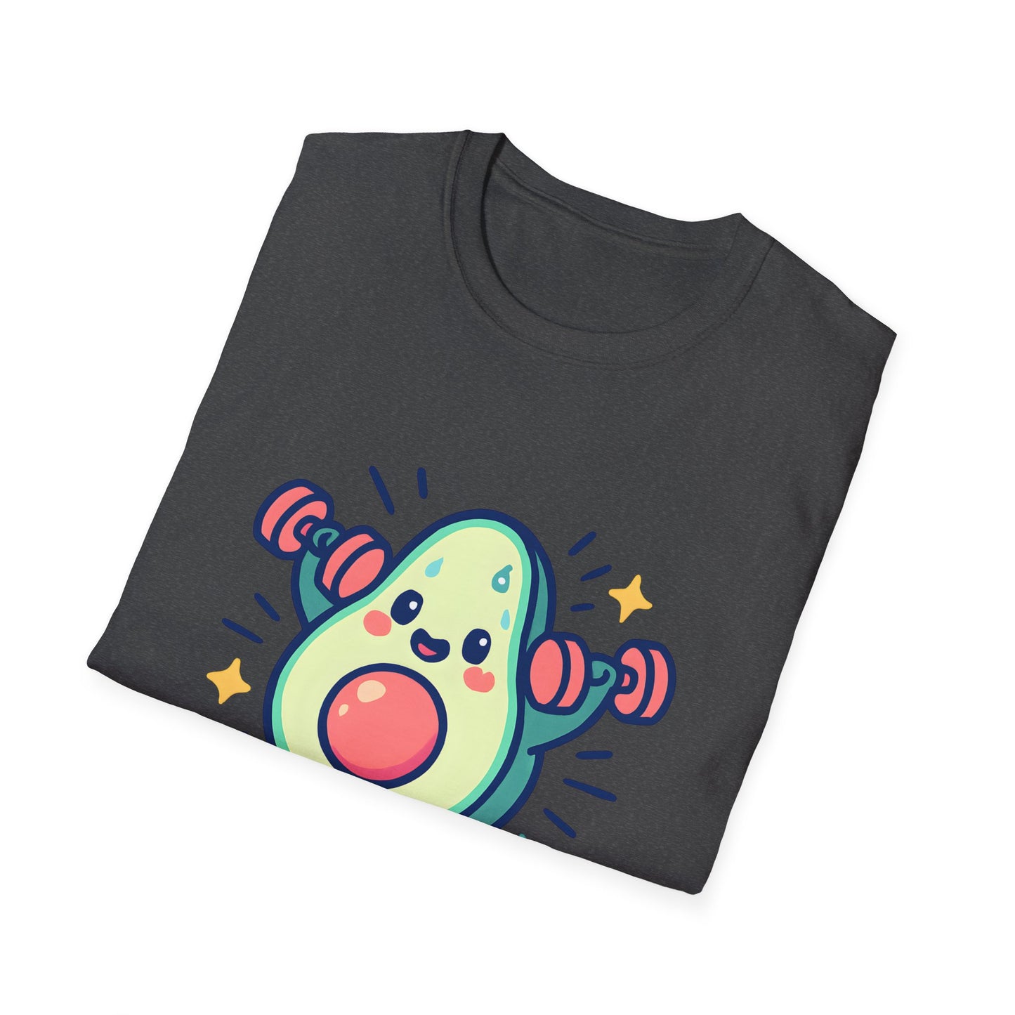 Avocado Lifting Weights T-Shirt