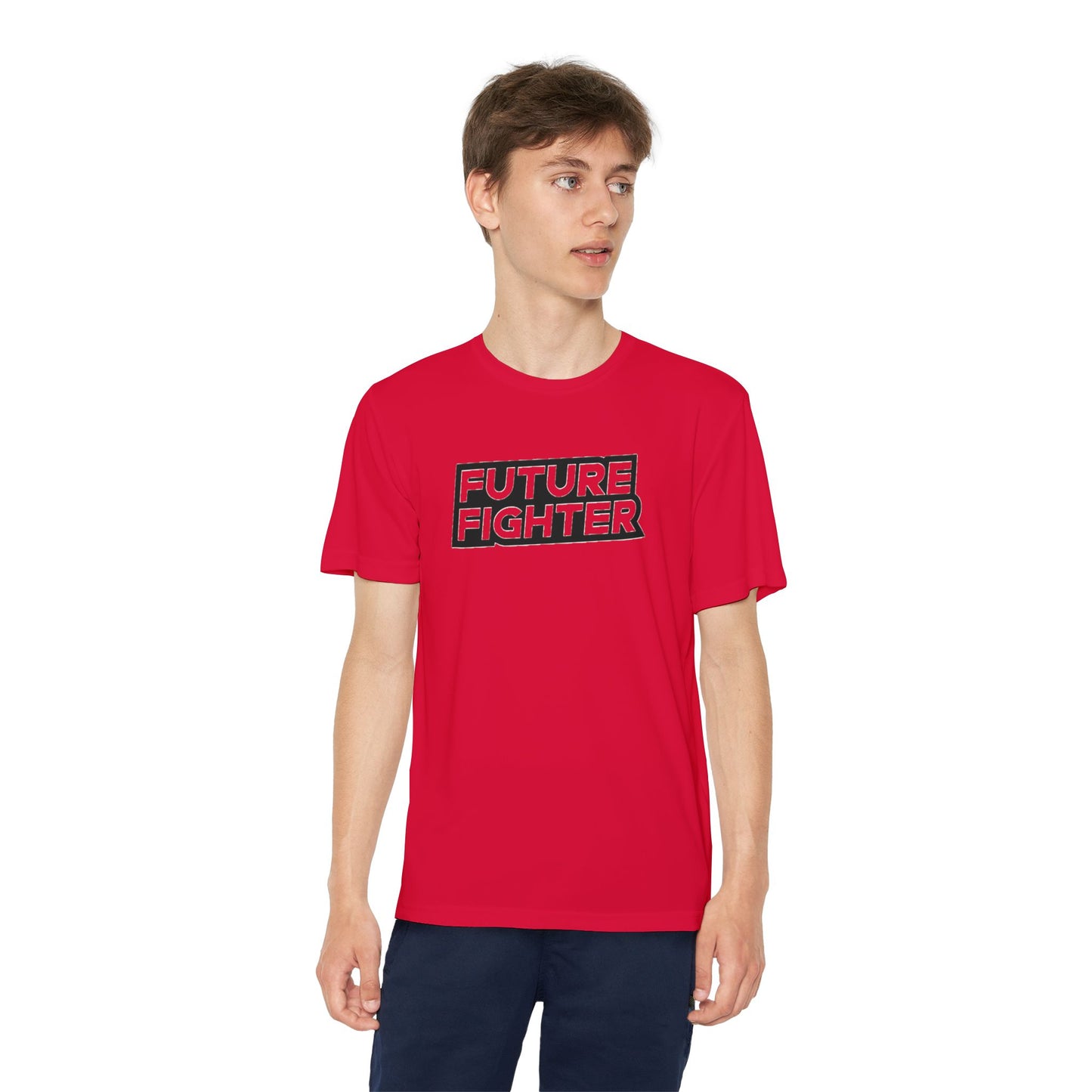 Youth Tee — “Future Fighter” Graphic Shirt for Kids