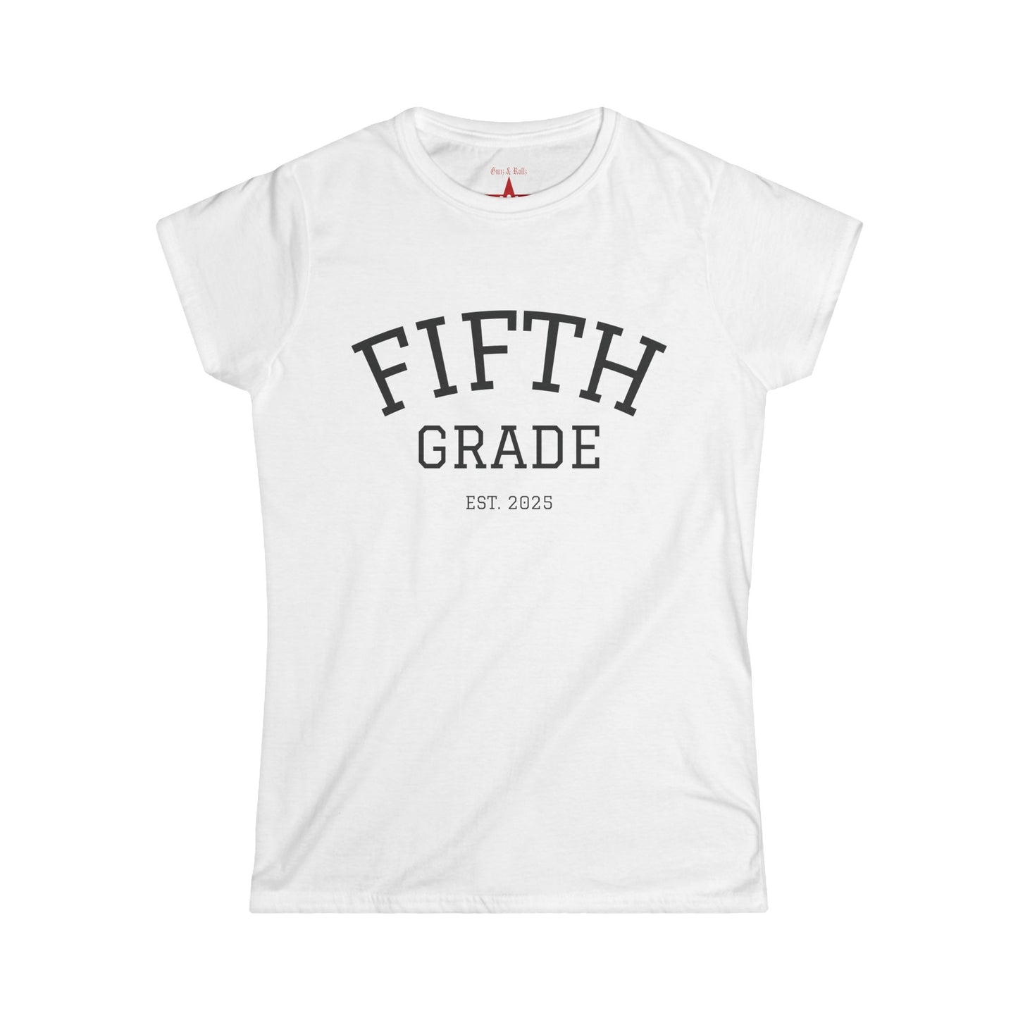 Fifth Grade Vintage Tee, Back-to-School Shirt, Teacher Appreciation Gift, Class of 2023 Clothing, Kids' Graduation Outfit