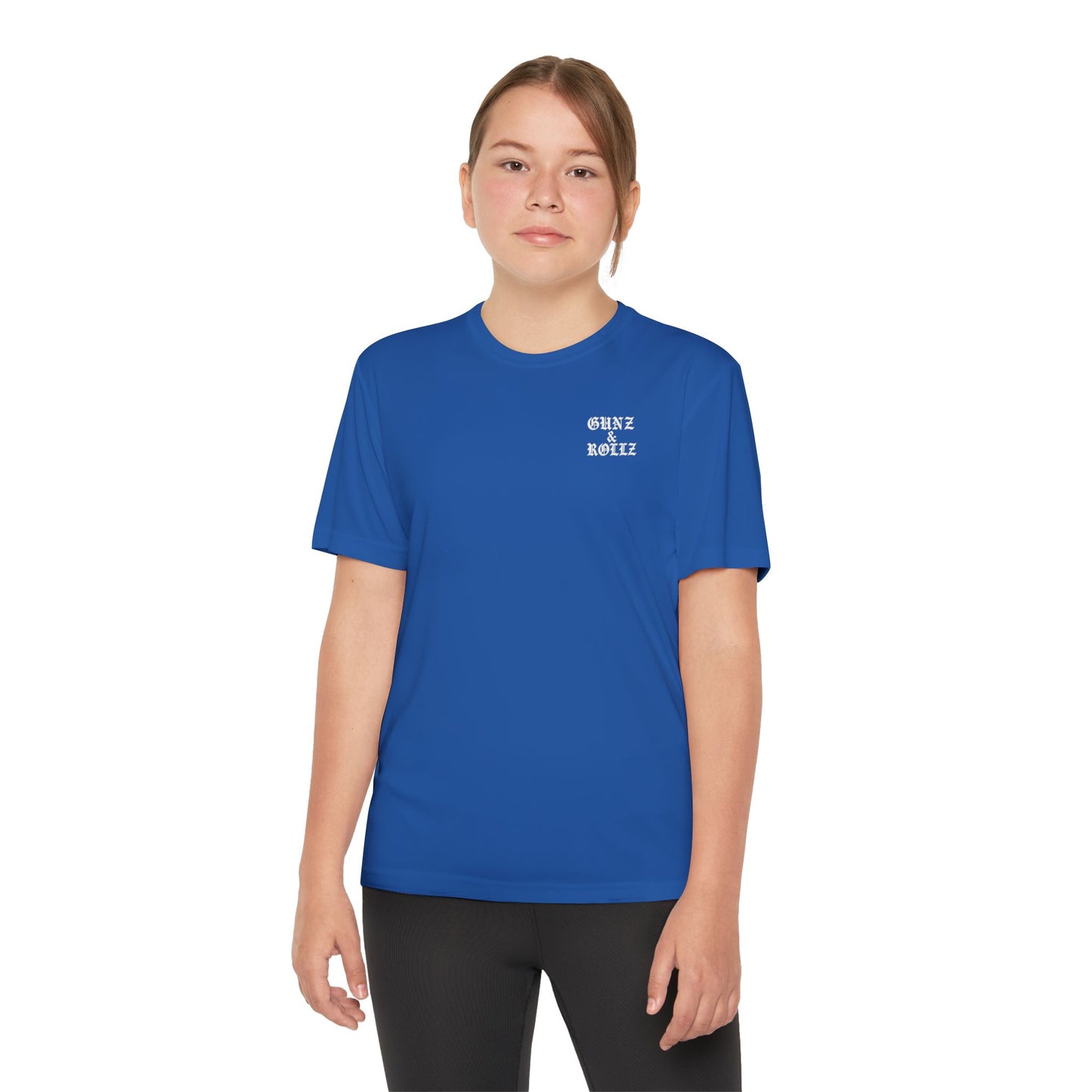 Little Female Warrior Youth Tee — Kids Martial Arts T‑Shirt (“Little Warrior” Back Design)
