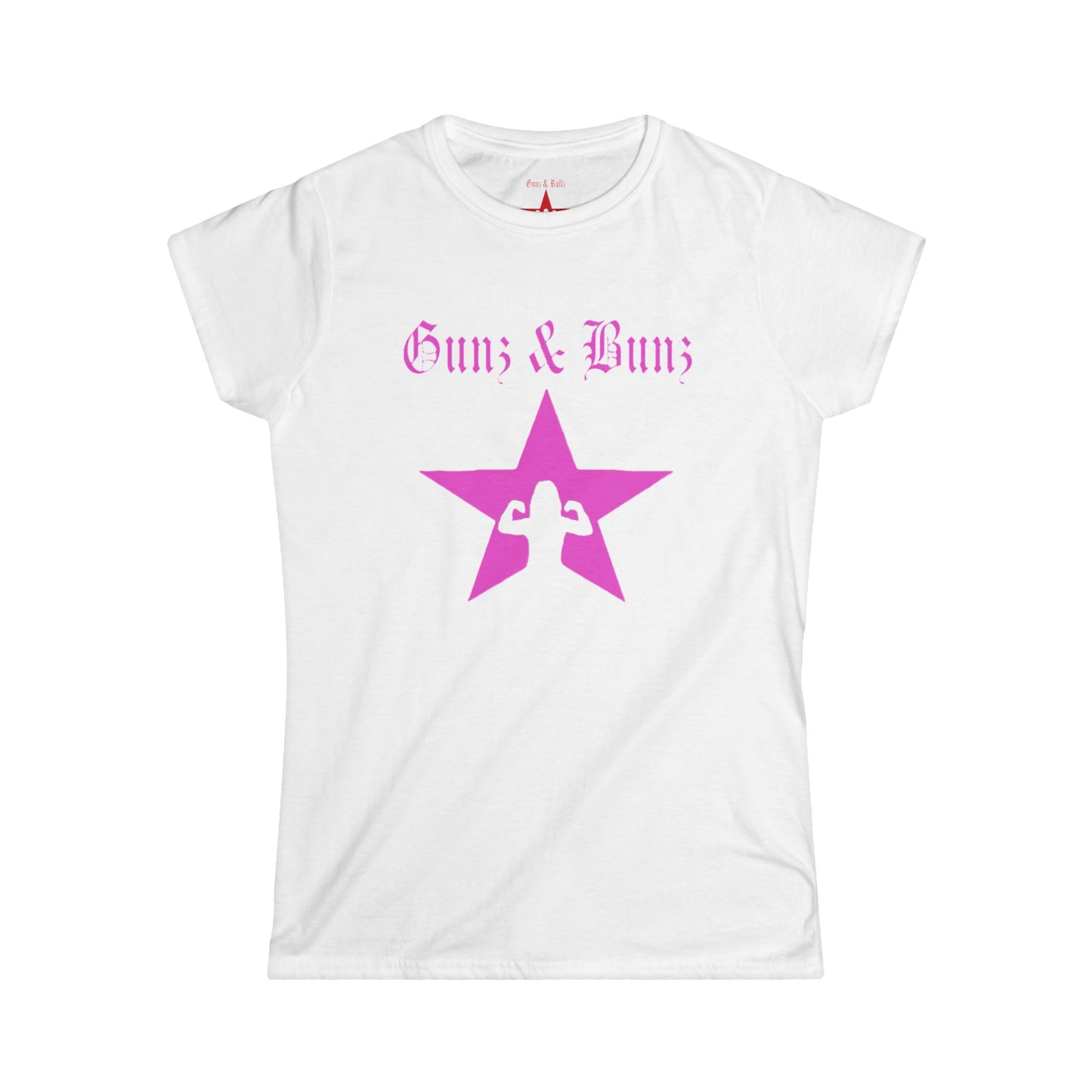 Gunz & Buns Workout Tee for Women - Softstyle Fitness Shirt