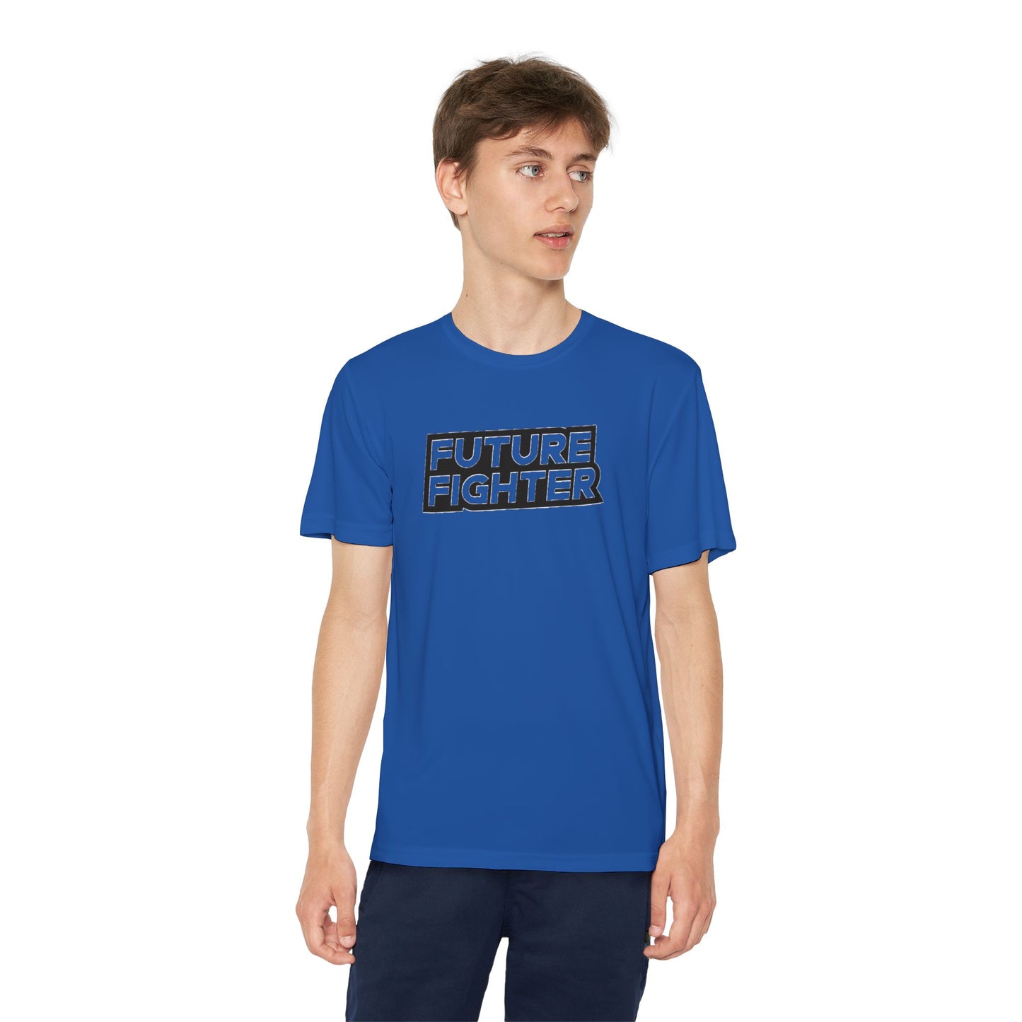Youth Tee — “Future Fighter” Graphic Shirt for Kids