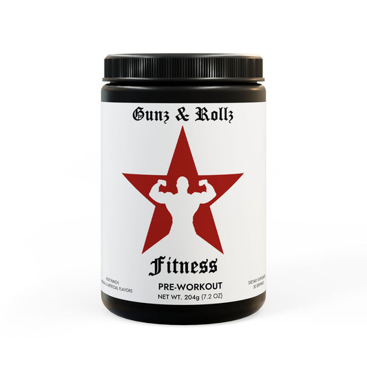 Pre-Workout Supplement, Fruit Punch (204g, 7.1oz)