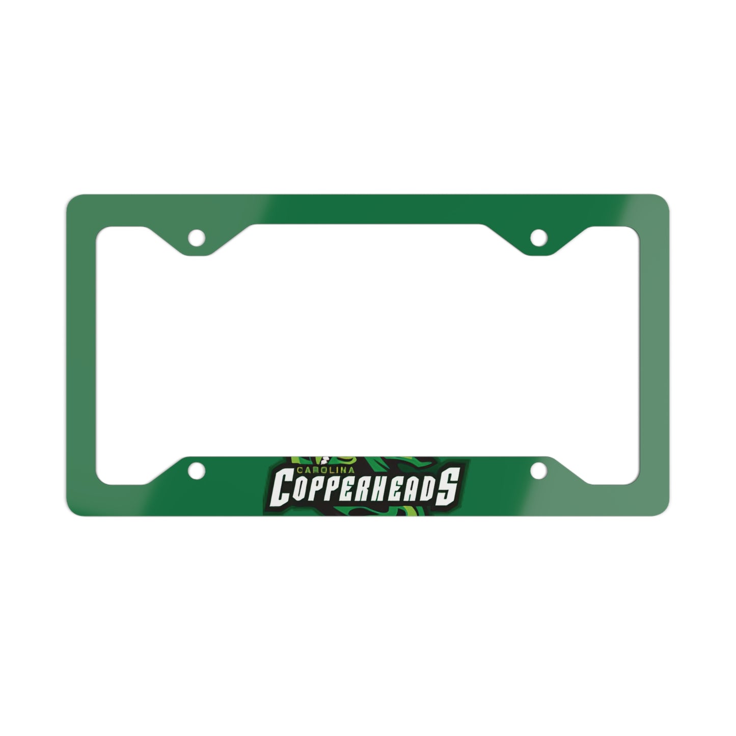 Copperheads Metal License Plate Frame for Car Enthusiasts, Custom License Plate Holder, Sports Team Gift, Auto Accessory, Car Décor