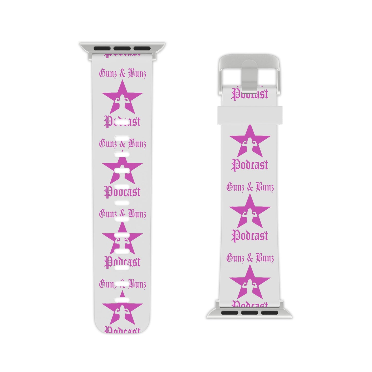 Custom Podcast Watch Band for Apple Watch - Stylish & Fun Design