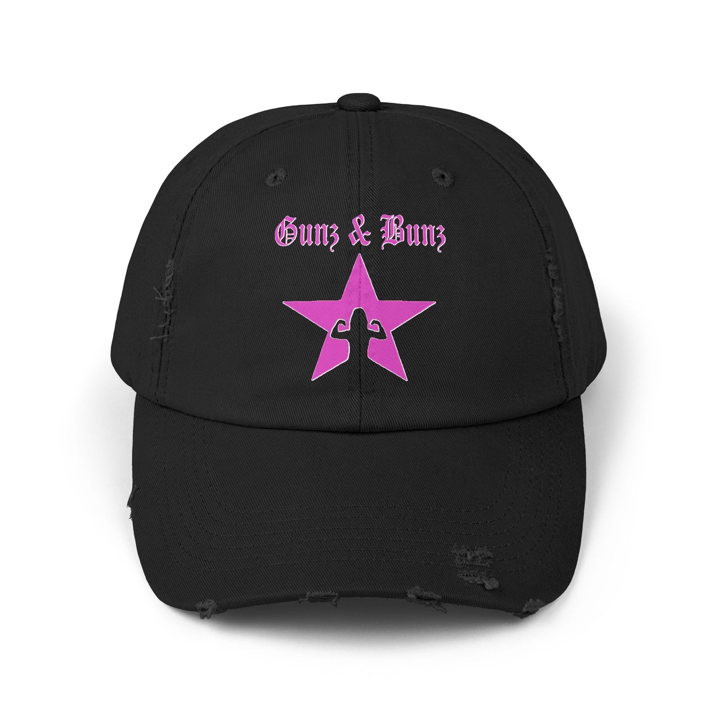 Gunz & Bunz Unisex Distressed Cap