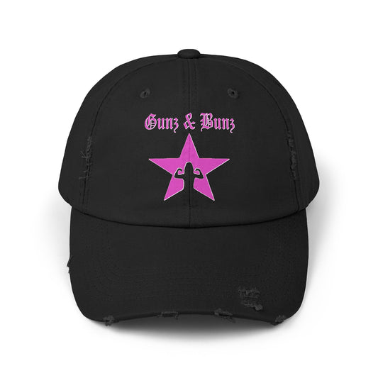 Gunz & Bunz Unisex Distressed Cap