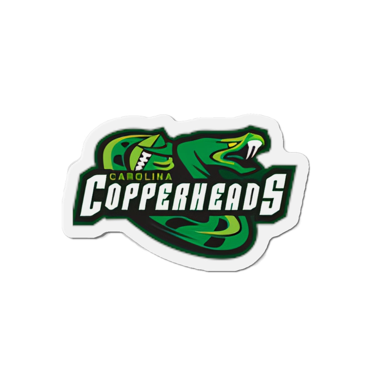 Custom Die-Cut Sports Magnets, Carolina Copperheads Team Spirit Magnet, Refrigerator Magnet, Unique Gift for Sports Fans, Football Decor