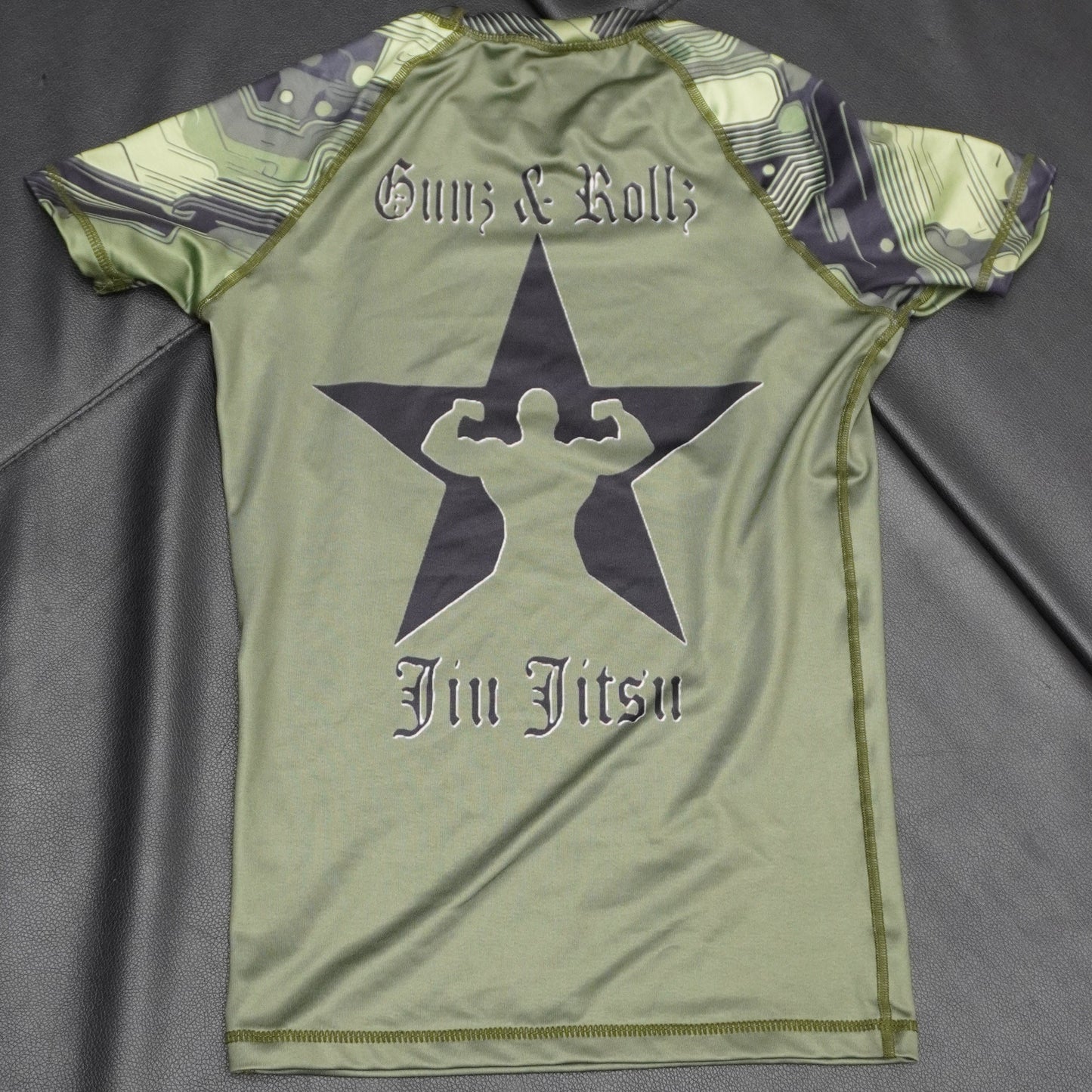 Kid’s Ranked Camo Rash Guard – Durable Youth BJJ No-Gi Shirt | Competition Martial Arts Gear