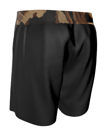 Men's Ranked Camo Jiu Jitsu Shorts