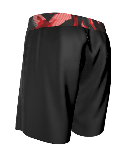 Men's Ranked Camo Jiu Jitsu Shorts