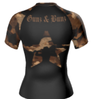 Women's Camo Ranked Rash guards