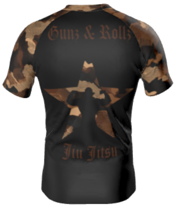 Men's Ranked Camo Rash Guard